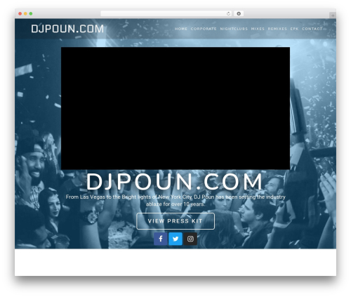 Simple Music Widget (simple-music-widget) free WordPress plugin - djpoun.com
