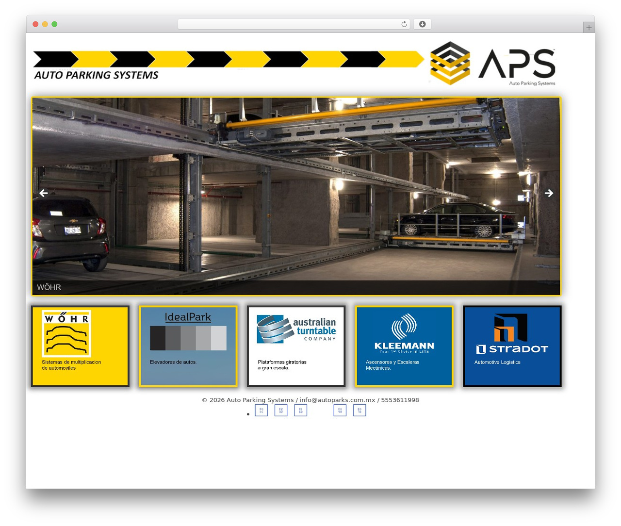 WordPress theme Simentor - autoparks.com.mx