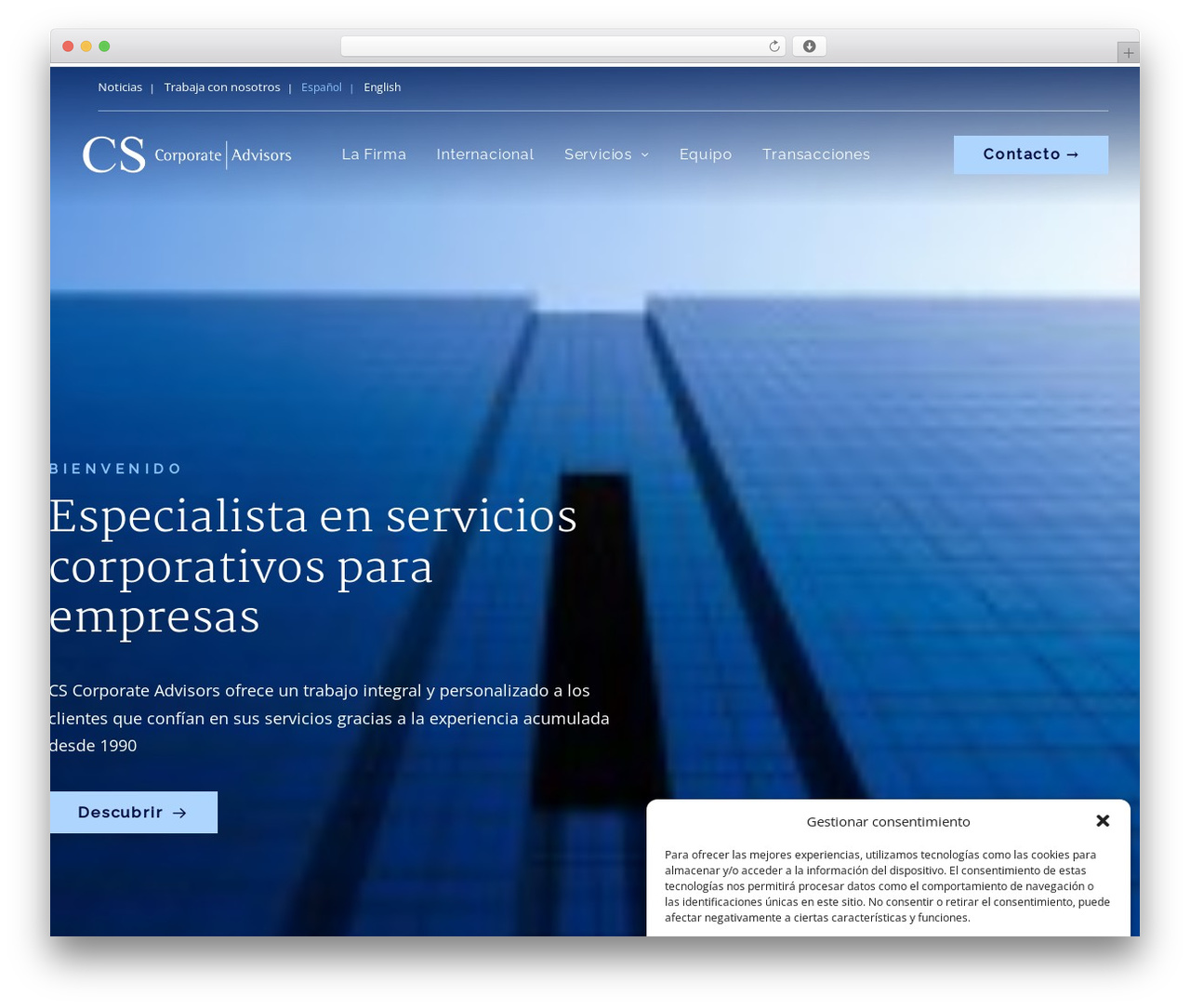 WordPress theme Uncode - cscorporateadvisors.com