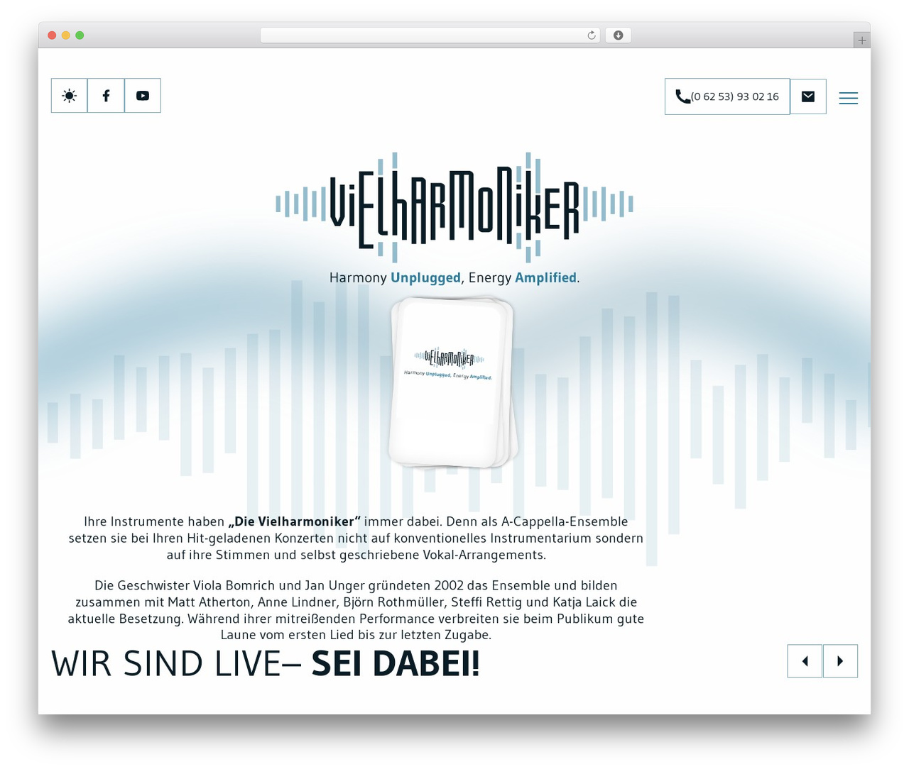 WordPress website theme Codelibry Theme v2 - vielharmoniker.de WordPress website theme Codelibry Theme v2 - vielharmoniker.de