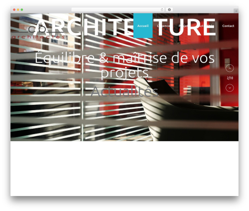 WP theme cherry - cb-architectes.fr