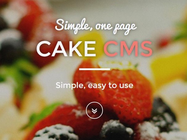 Cake CMS WordPress theme by MAD: Mobile Application Development