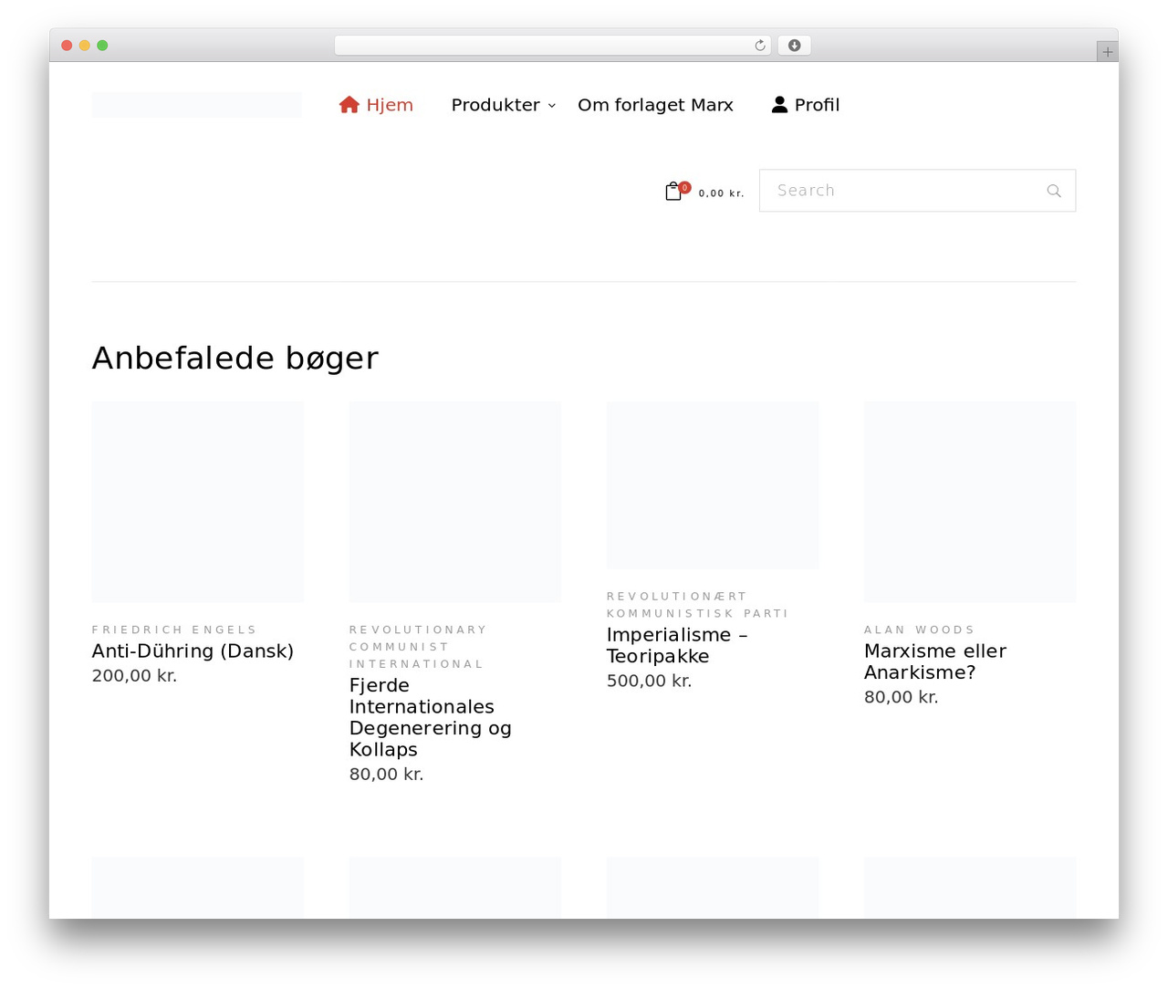 ChapterOne WordPress theme - forlagetmarx.dk