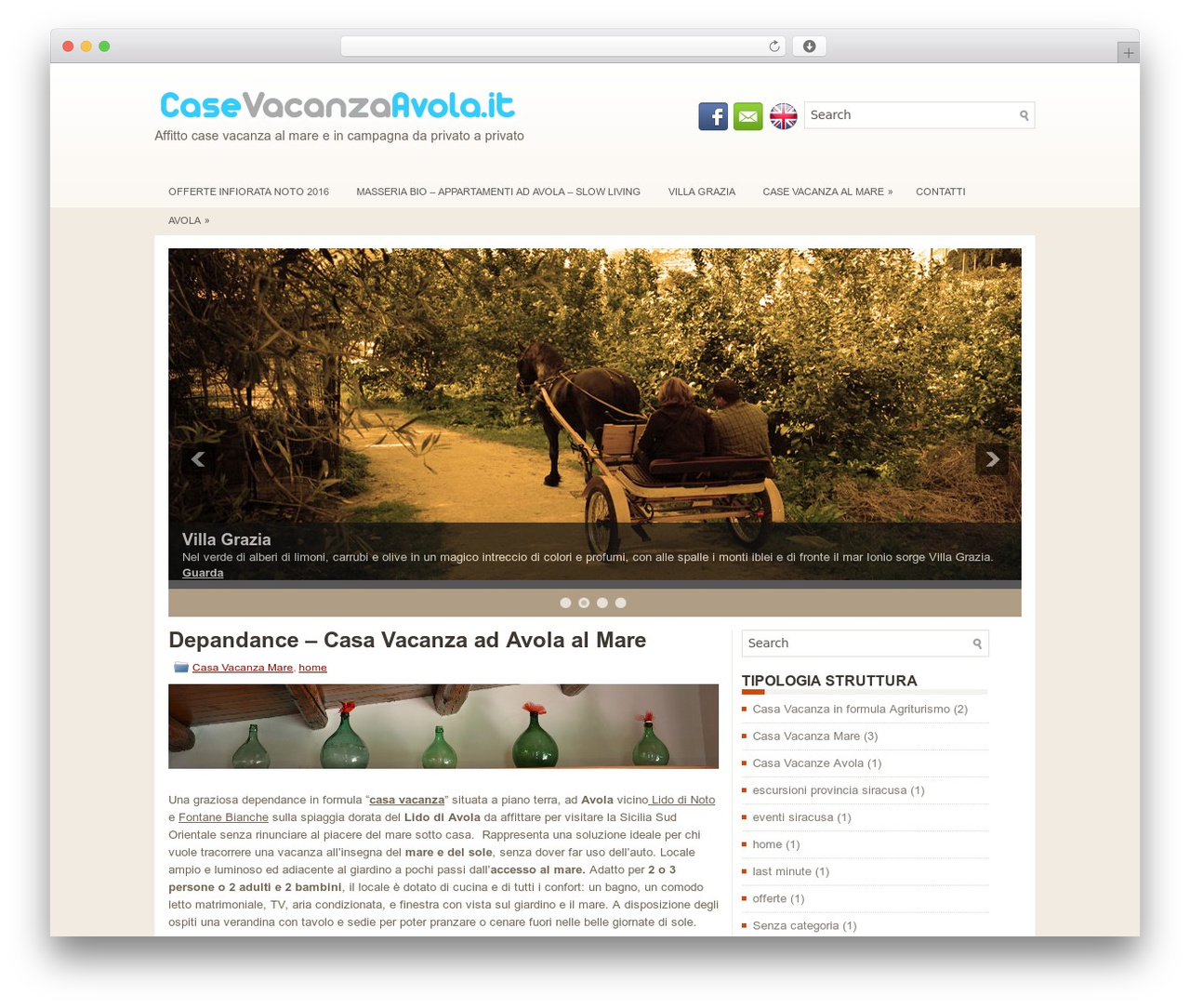 Clipso WordPress theme - casevacanzaavola.it Clipso WordPress theme - casevacanzaavola.it