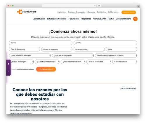 Glider wpbakery WordPress plugin - ucompensar.edu.co