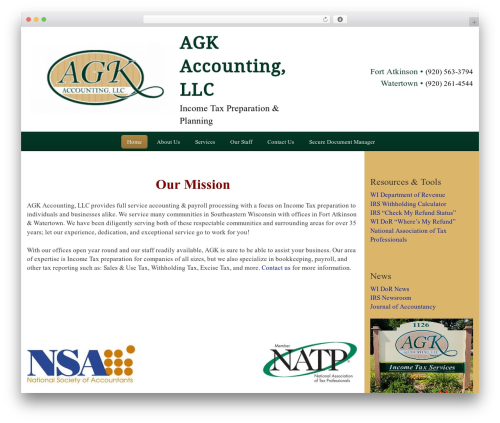 Gns ccms WordPress plugin - agkaccountingllc.com