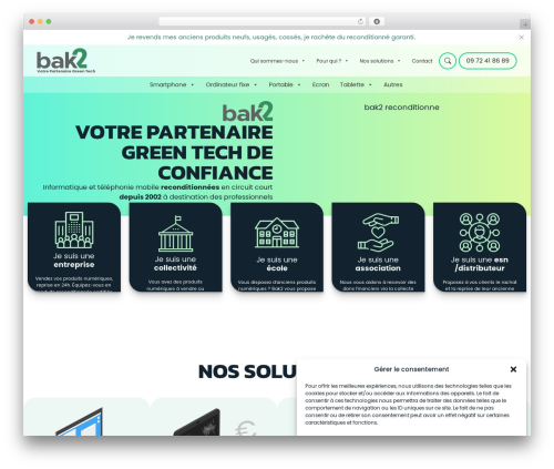 Fourdinier Theme theme WordPress - bak2.com