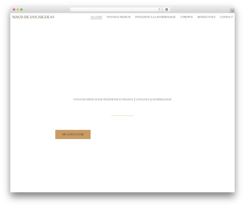 Frontend admin pro WordPress plugin - maud-de-san-nicolas.com
