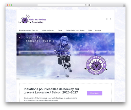 Passionate Pro WordPress theme - giha.ch