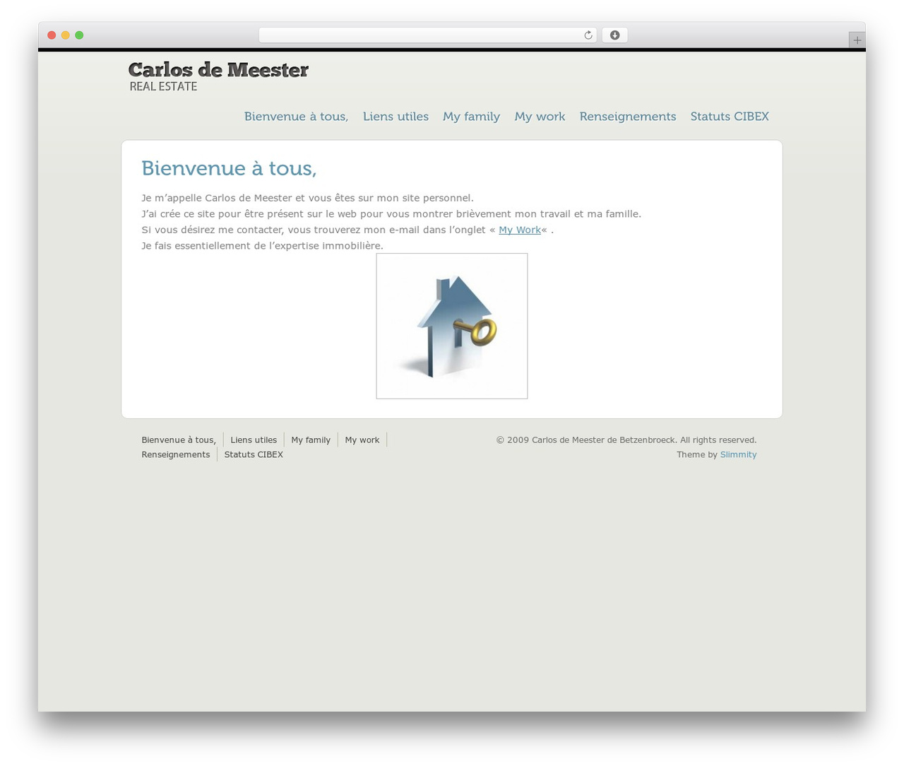 SimpleFolio theme WordPress - carlosdemeester.be