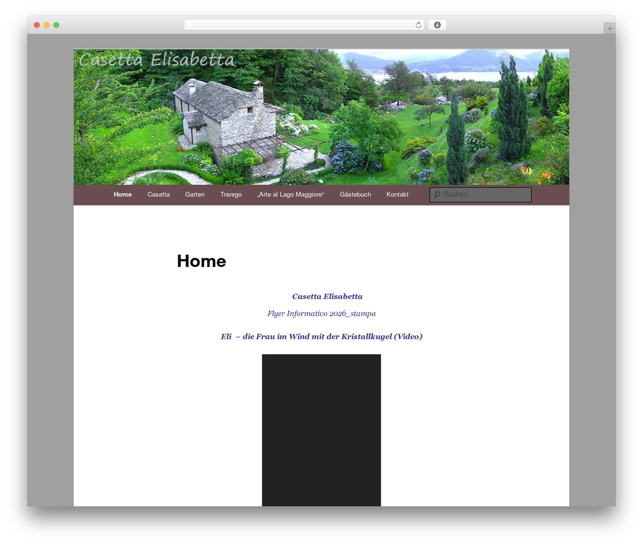 Standard WordPress theme - casetta-elisabetta.de Standard WordPress theme - casetta-elisabetta.de