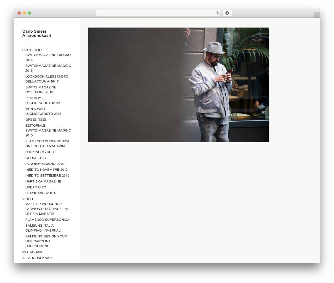Theme WordPress Touchfolio - carlosinesi.com