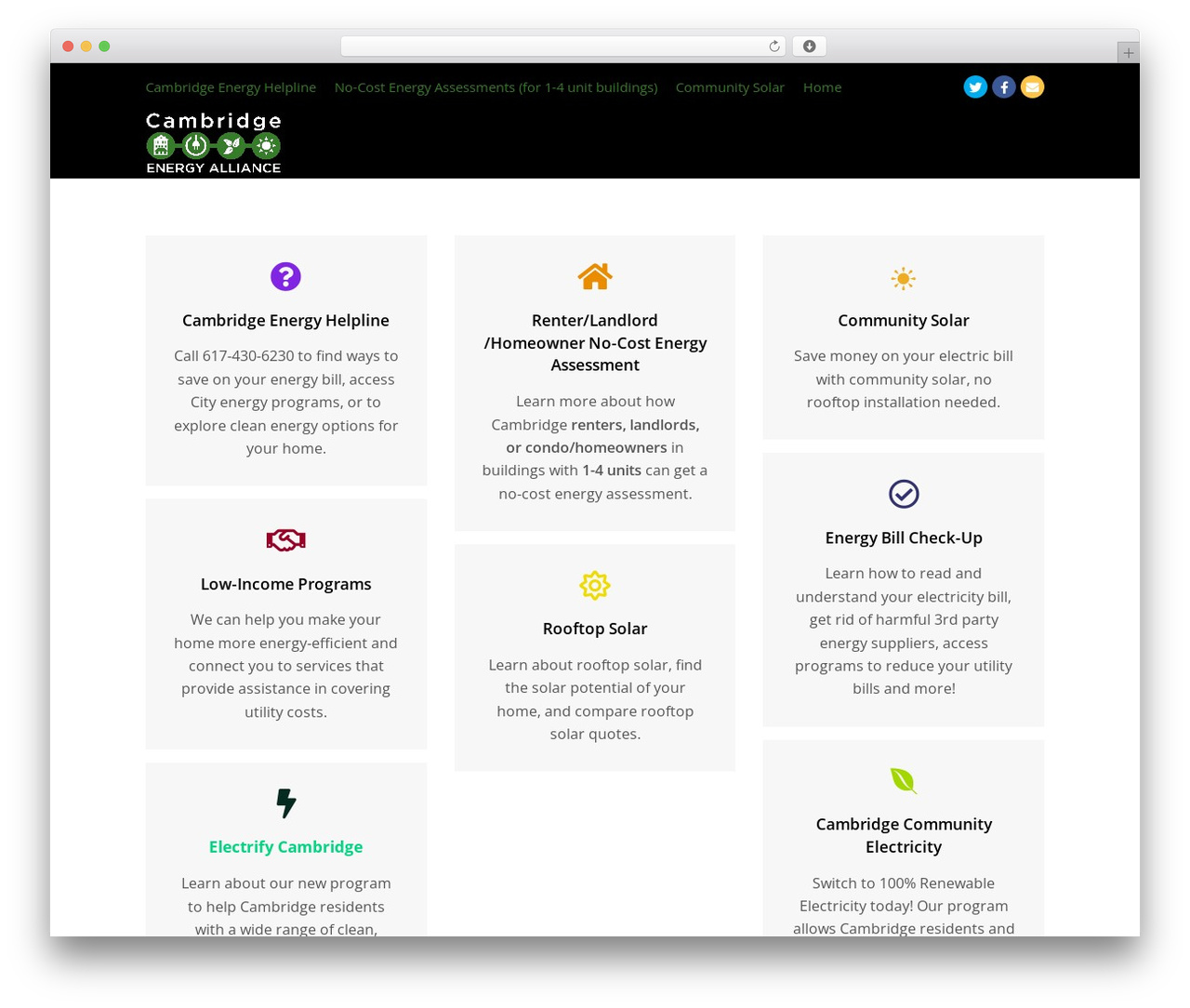 Total WordPress theme - cambridgeenergyalliance.org