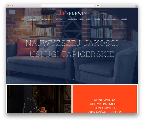 Weekend WordPress theme - uslugi-konto.pl