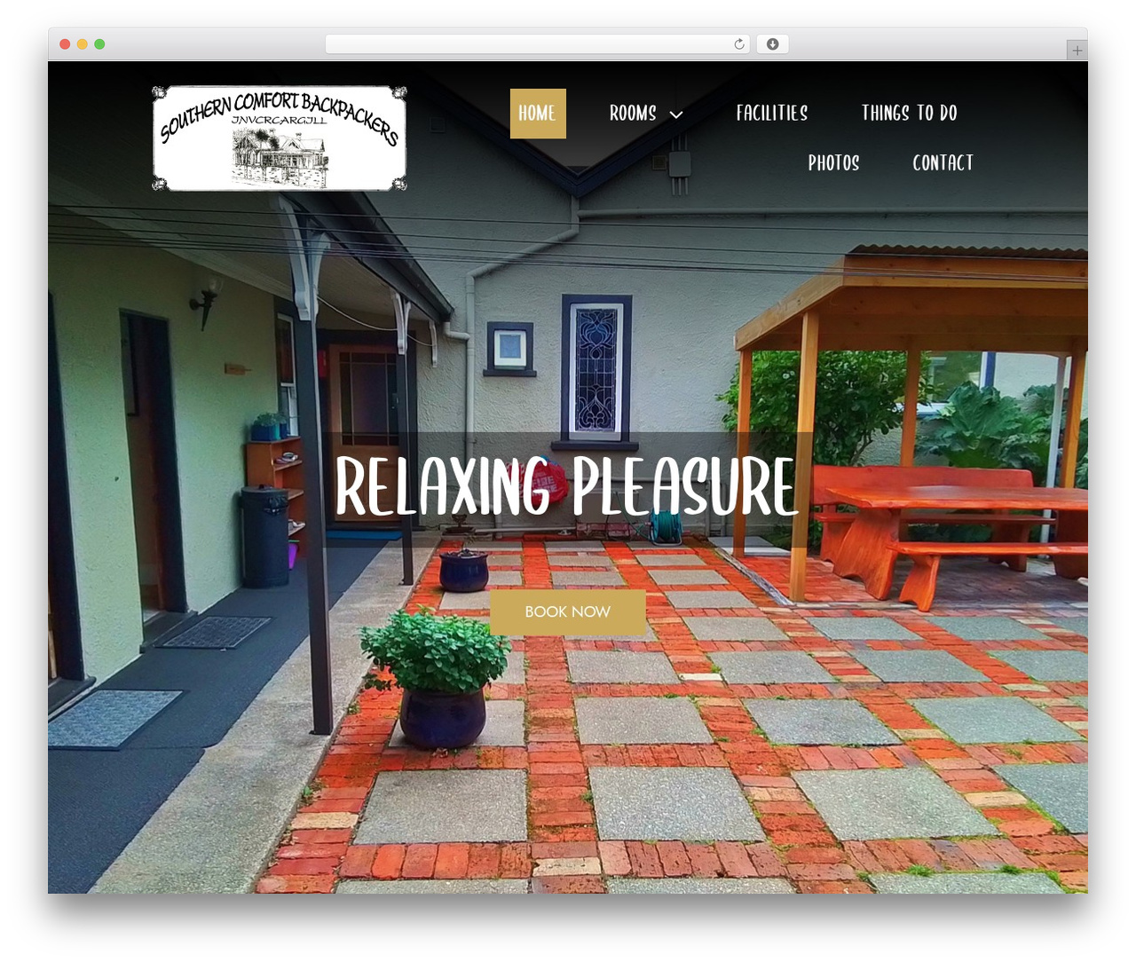 WordPress theme Avada - southerncomfortbackpackers.com