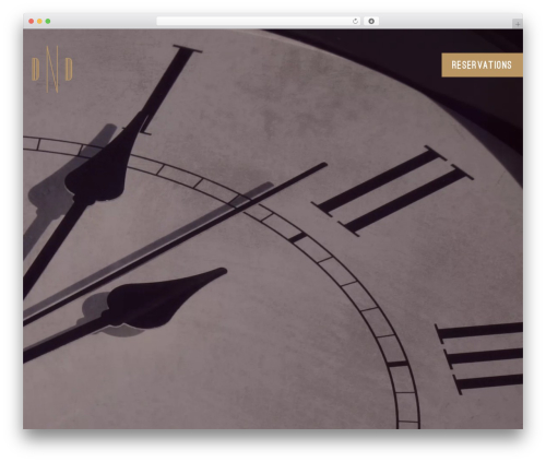 WordPress theme Barebones - dnd.bar