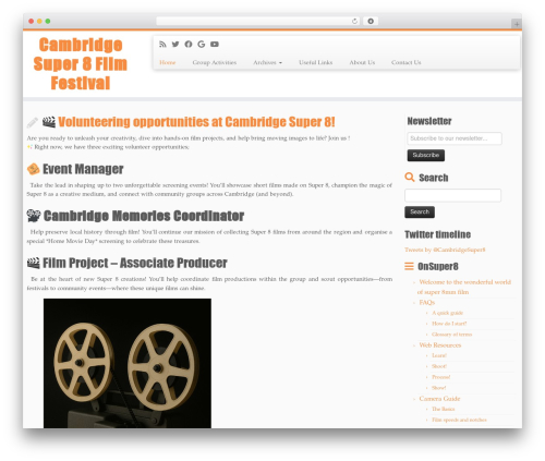 Microaudio WordPress plugin - cambridge-super8.org