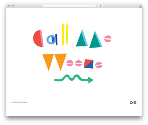 WordPress website theme Reframe Plus - callmeweeze.com