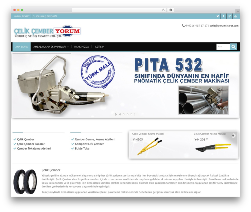 alterna WordPress theme - celikcember.com