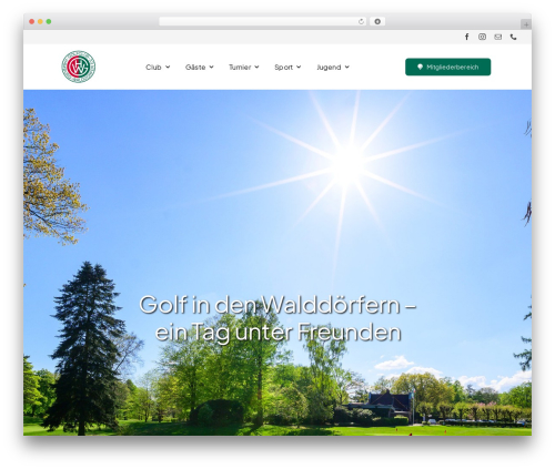 Pccaddie WordPress plugin - ghw.golf