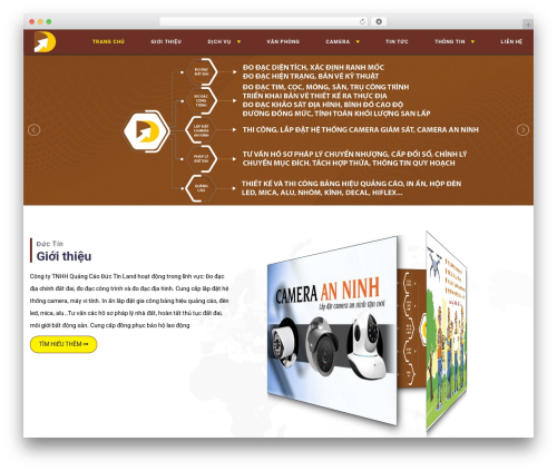 Best WordPress theme Site - ductinland.vn