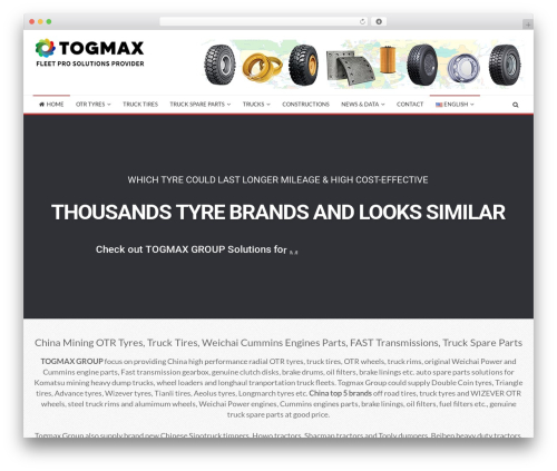 CaoSir WordPress theme - togmax.com