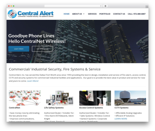 Central Alert theme WordPress - centralalert.net