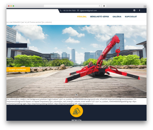 ConstructPro Child WP theme - zalavari-gepszer.hu