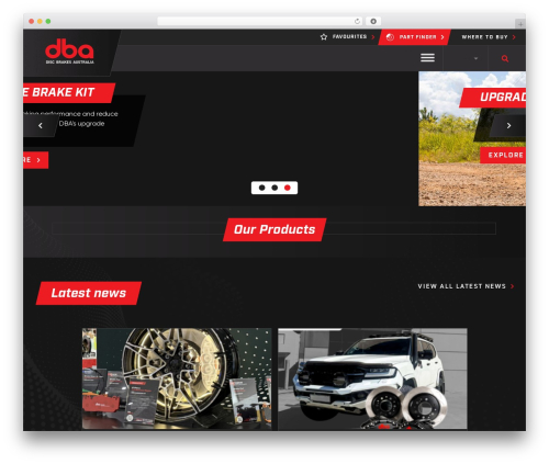DBA WordPress theme - dba.com.au