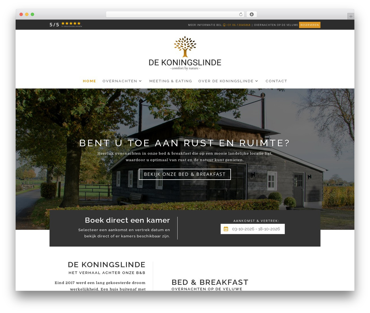 Divi WordPress theme - koningslinde.com