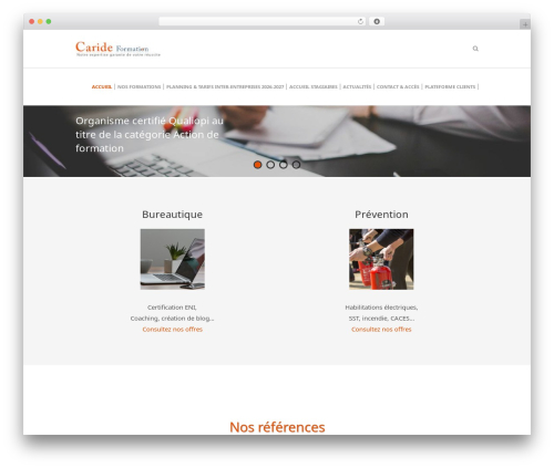 Dm3 shortcodes WordPress plugin - caride.fr