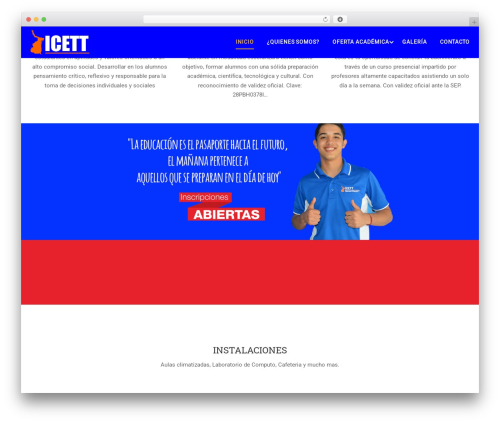 Tp portfolio WordPress plugin - icett.edu.mx