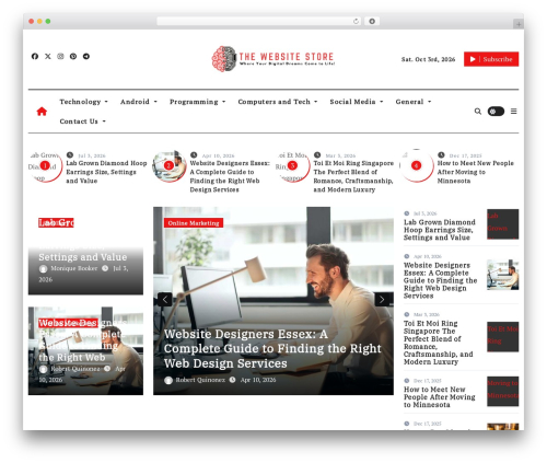 Newsair best WooCommerce theme - thewebsitestore.net