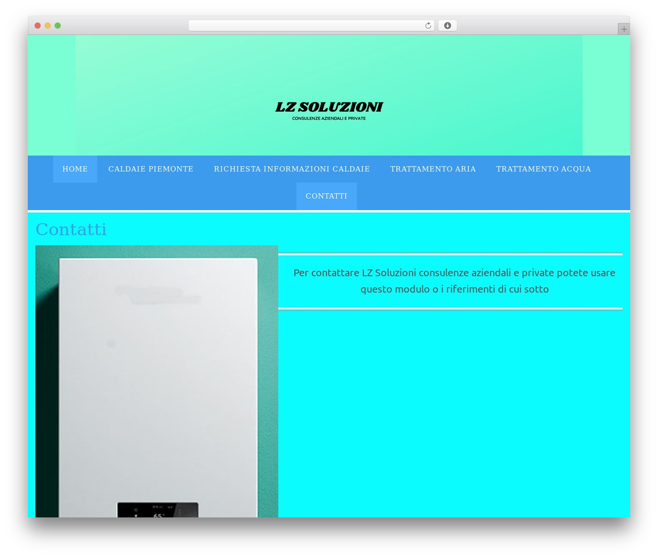 Nirvana best WordPress theme - lzsoluzioni.com