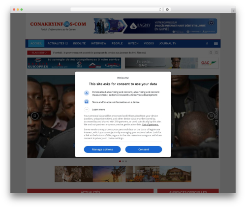 Newsletter pack pro WordPress plugin - conakryinfos.com
