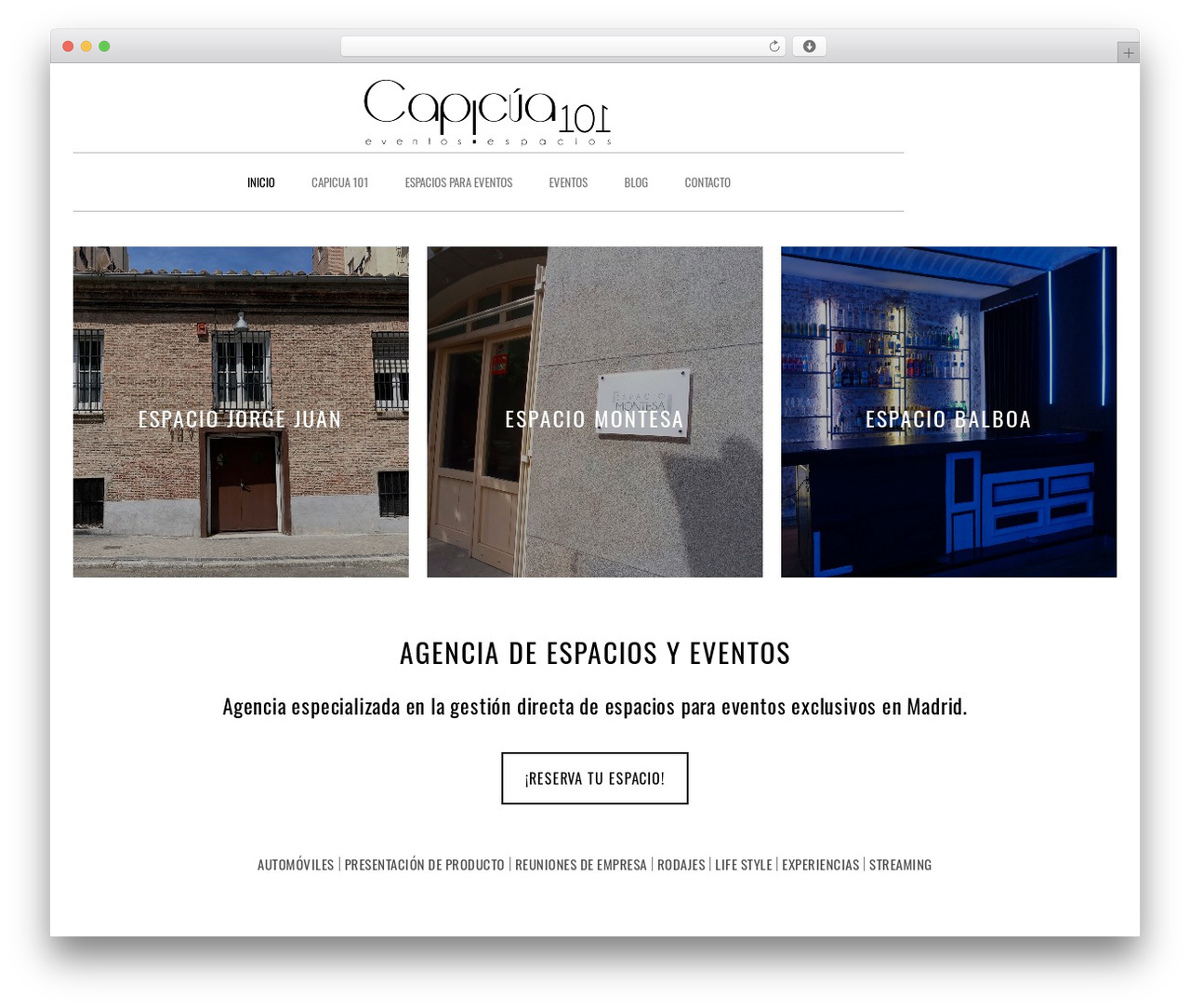 Reverse theme WordPress - capicua101.es Reverse theme WordPress - capicua101.es