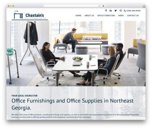SEOteric Framework best WordPress theme - chastains.com