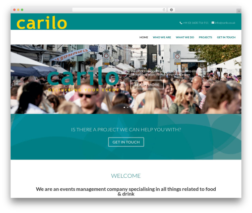 Theme WordPress Carilo - carilo.co.uk