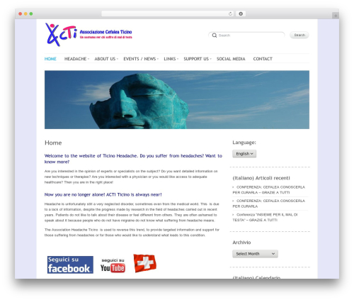 Theme WordPress Delicate - cefaleaticino.ch Theme WordPress Delicate - cefaleaticino.ch