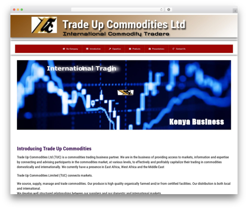 Ubermenu icons WordPress plugin - tradeupcommodities.com