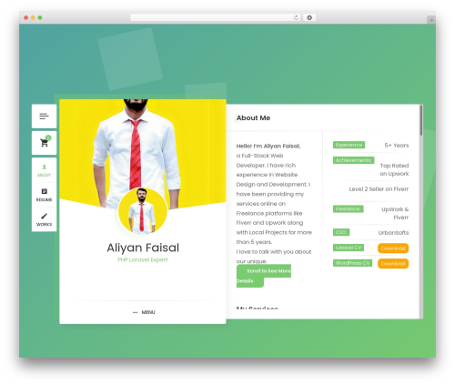 Ryancv plugin WordPress plugin - aliyanfaisal.com