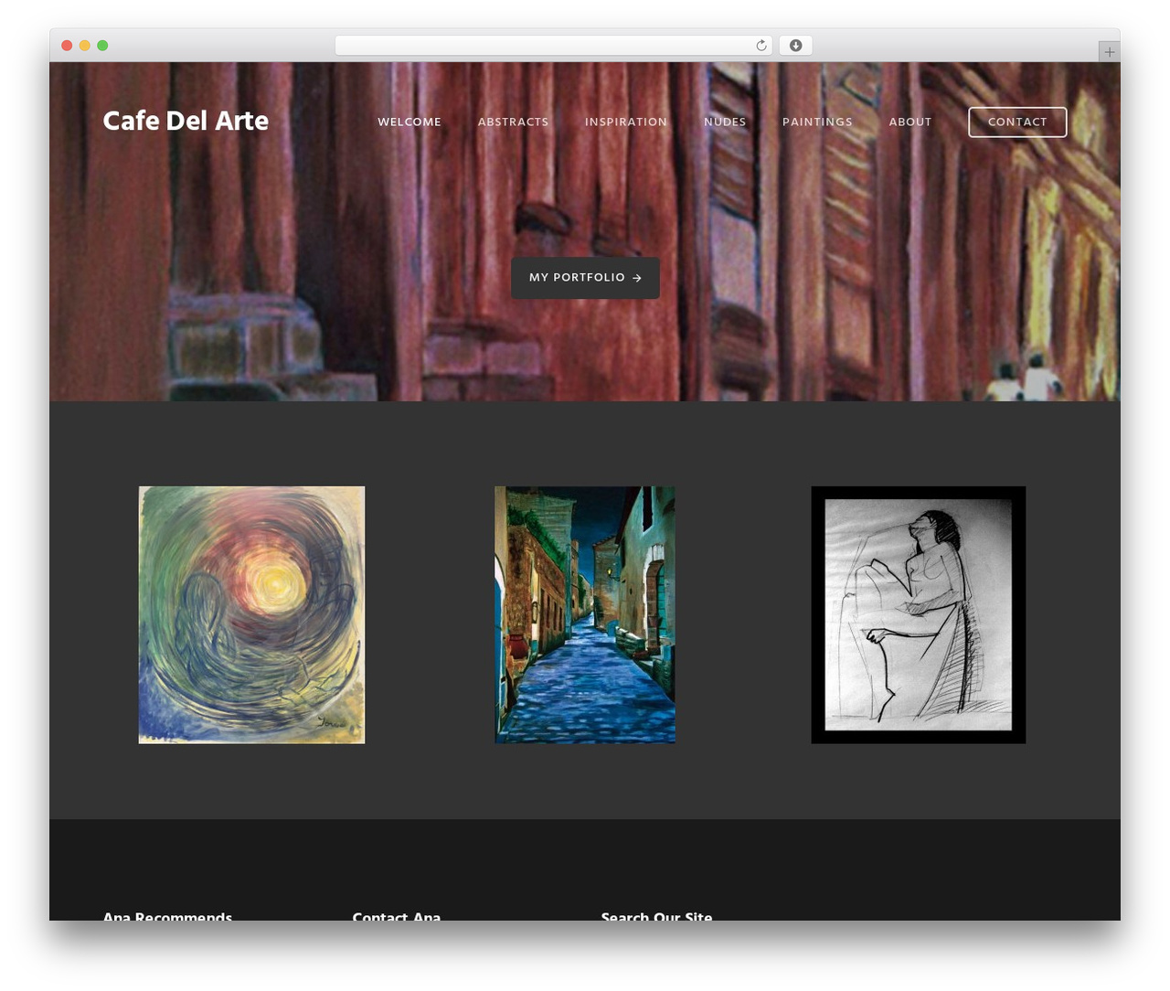 WordPress theme Genesis - cafedelarte.org