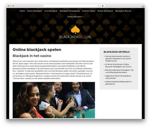 WordPress theme ADM theme - blackjackgeld.nl