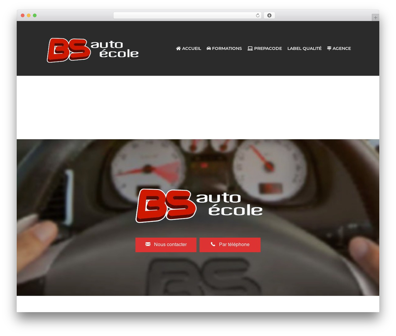 WordPress theme Beaver Builder Theme - bsautoecole.com