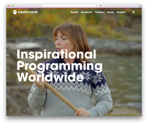 WordPress theme Captive Minds - captiveminds.com