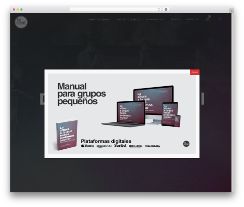 WordPress theme Comet WP - ccesperanza.org
