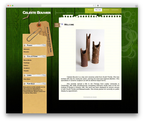 WordPress theme Comment Central - celestebouvier.com