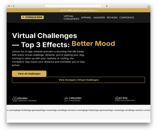 Woofunnels aero checkout WordPress plugin - www.theconqueror.events