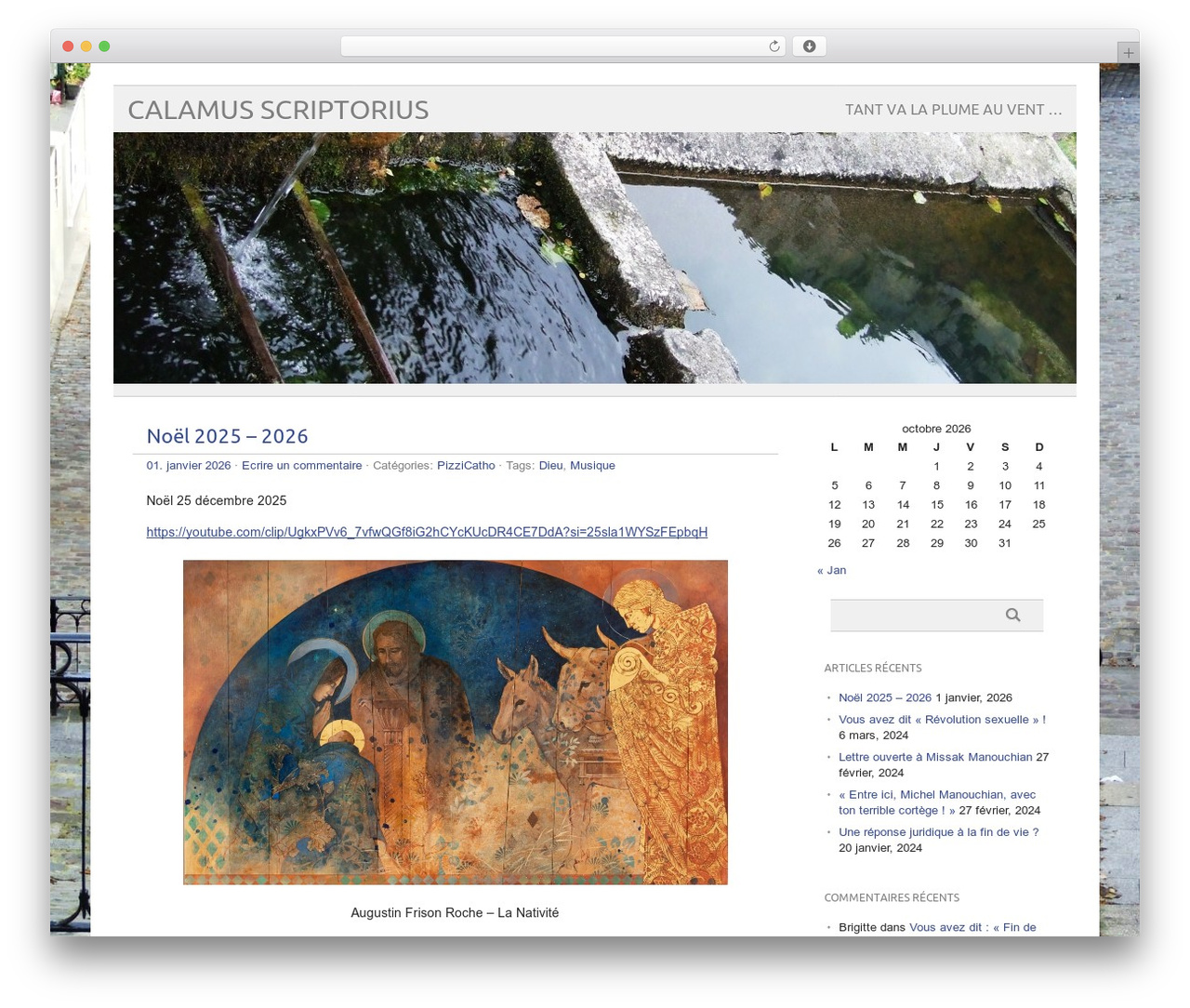 WordPress theme picolight - calamus-scriptorius.org