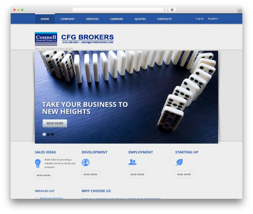 WordPress theme theme1517 - cfgbrokers.com